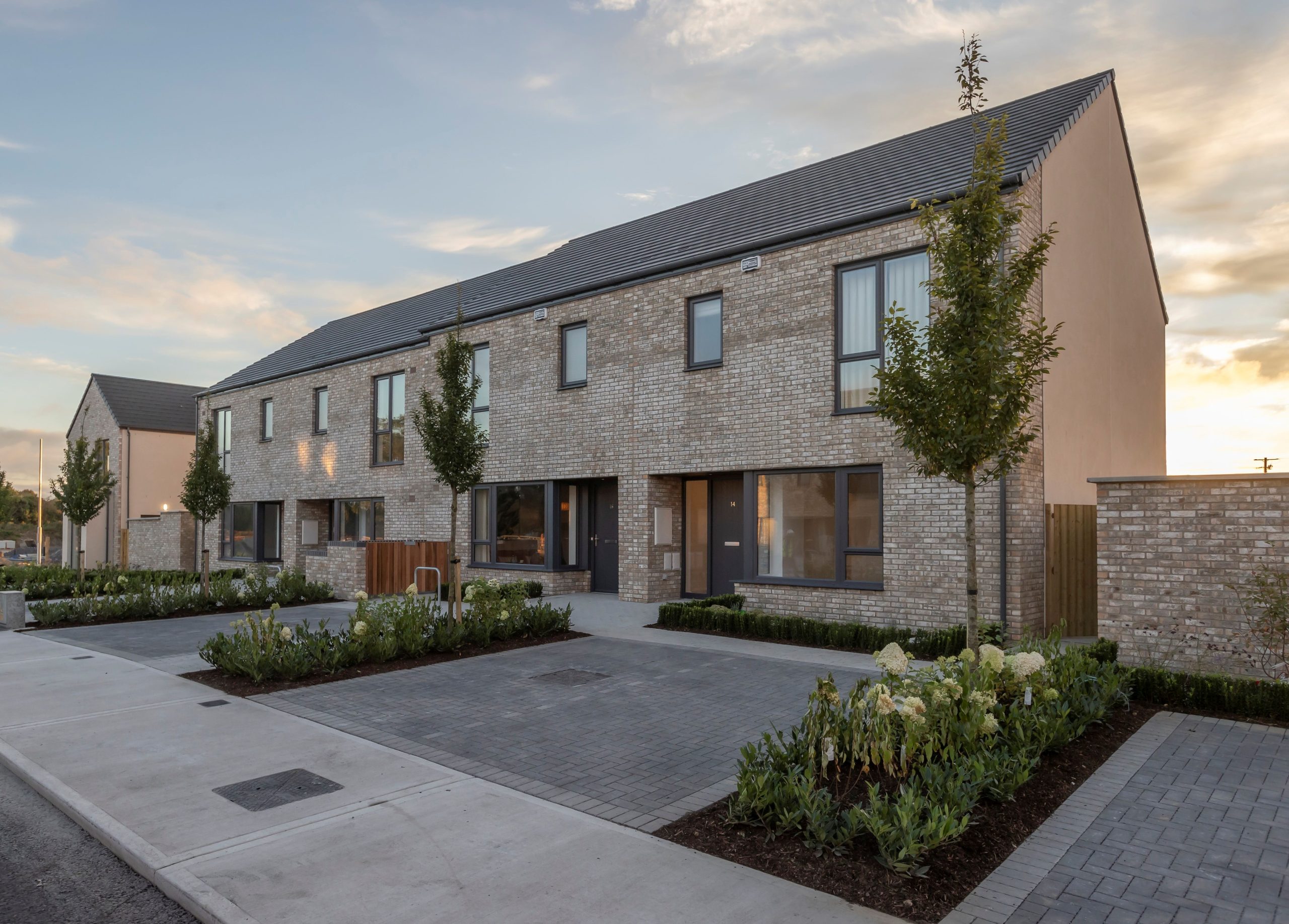 Homes at Castlethorn's Luttrellstown Gate development in Dublin