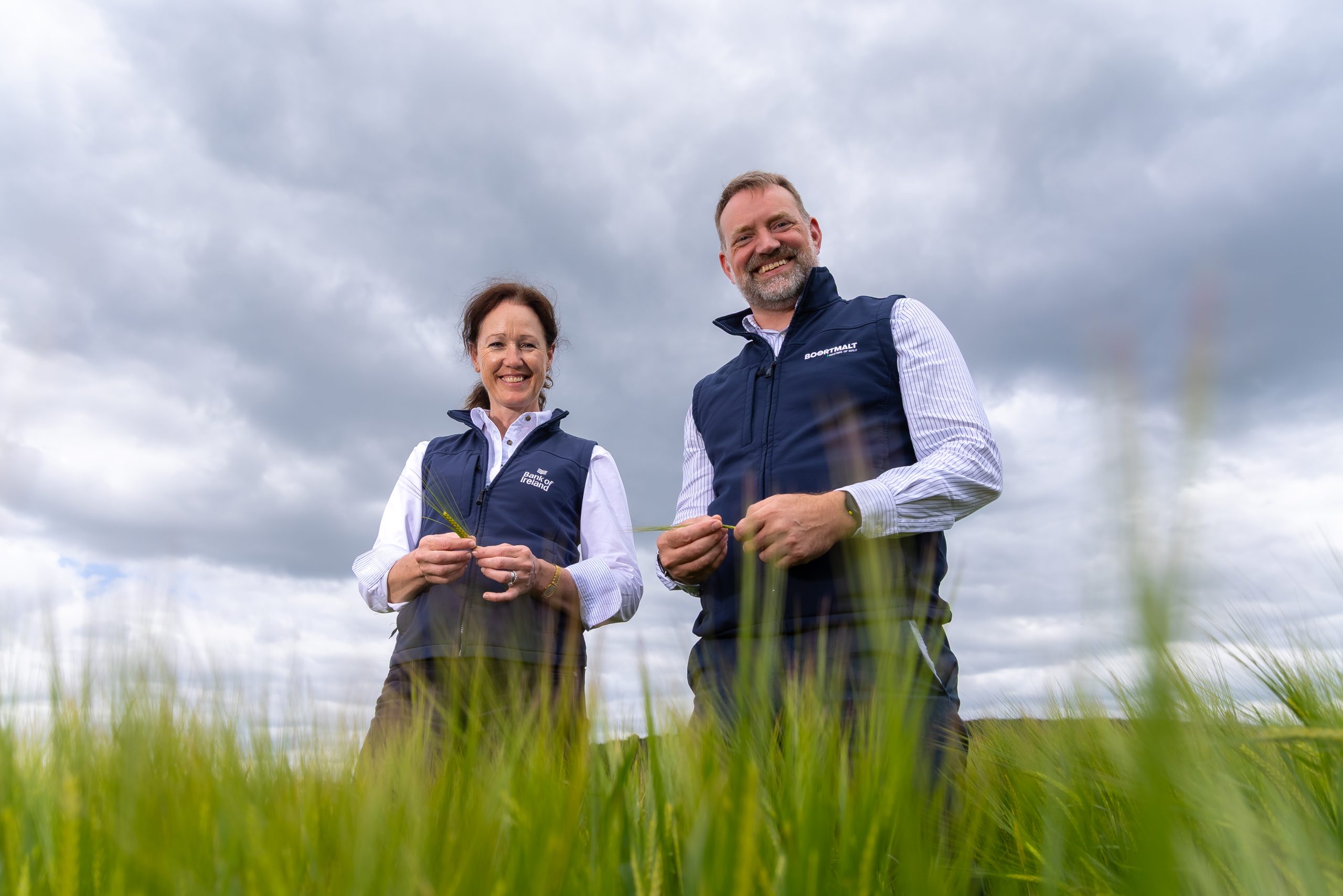 Pictured are Susan Maher, Bank of Ireland Agri Development Manager, and Stuart Sands, Managing Director Boortmalt.